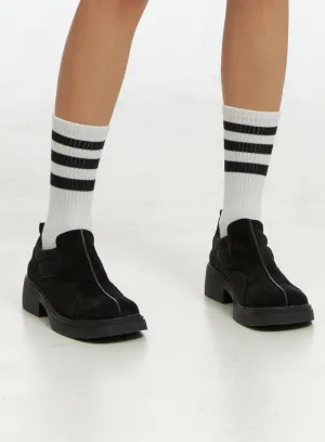 Front Stripe Platform Heels IG405